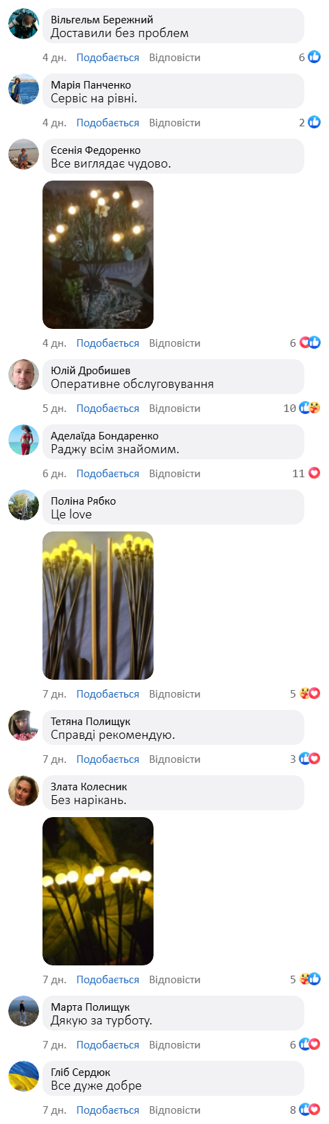 Садовий світлодіодний світильник на сонячній батареї - Світлячок